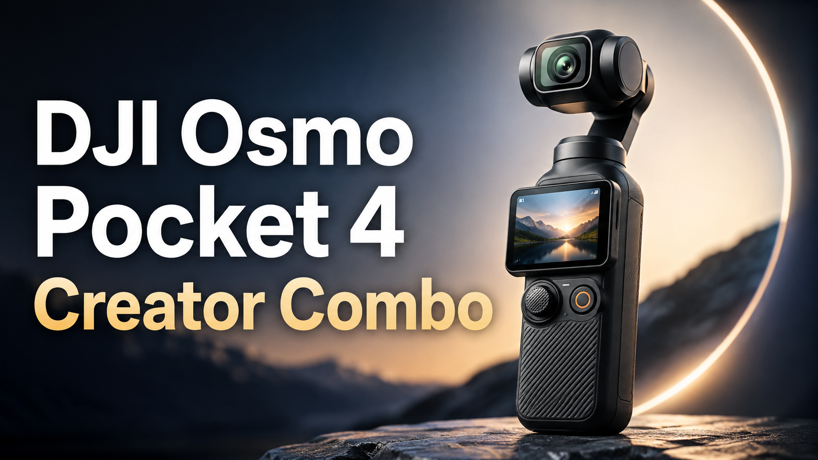 DJI Osmo Pocket 4 Creator Combo